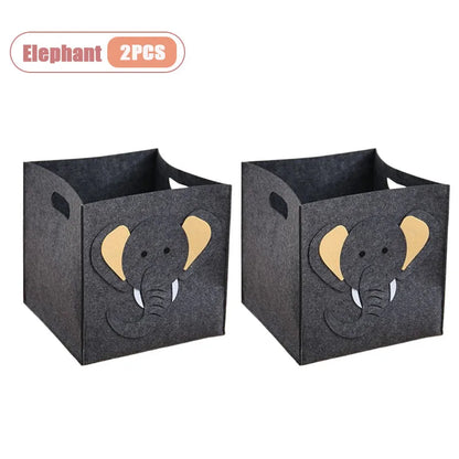 Felt Pet Toy & Household Storage Basket