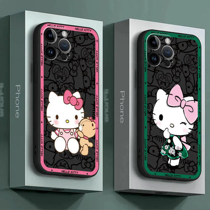 Cute Hello Kitty Cat Case for Motorola Moto One Fusion Plus G200 5G Edge 20 Pro