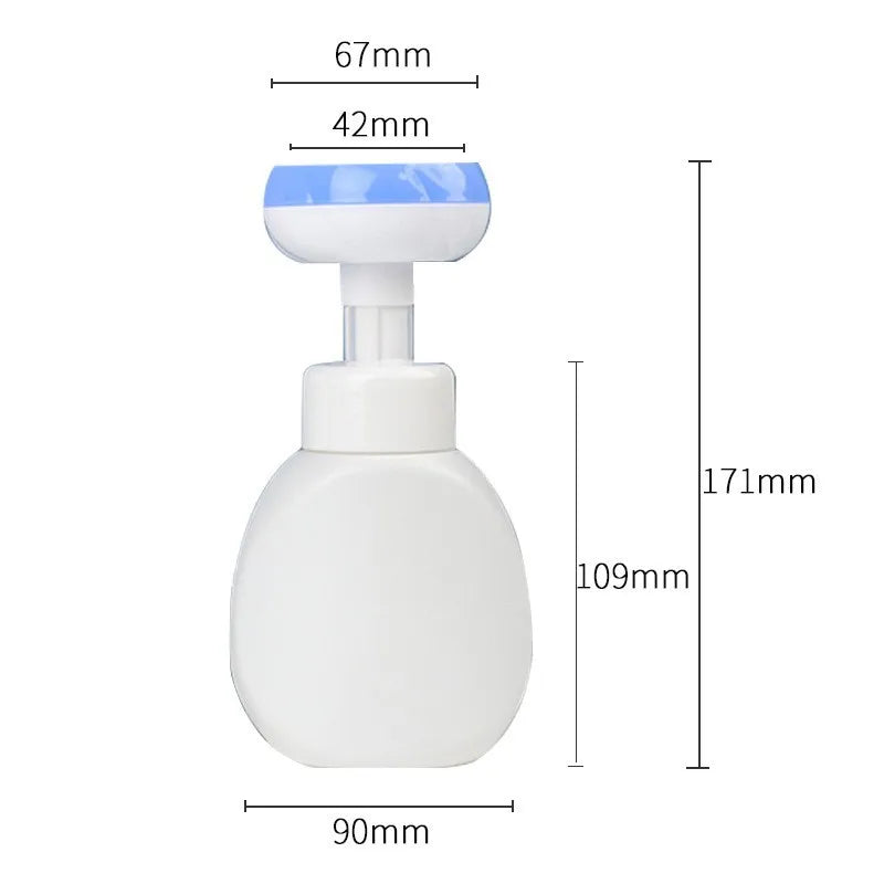 Flower-Shaped Foam Soap Dispenser for Hand Wash & Facial Cleanser