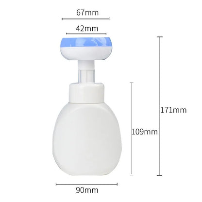 Flower-Shaped Foam Soap Dispenser for Hand Wash & Facial Cleanser
