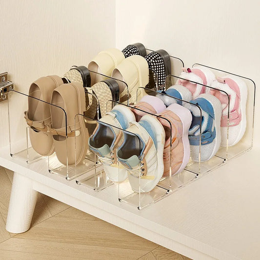 Transparent Shoe Storage Rack
