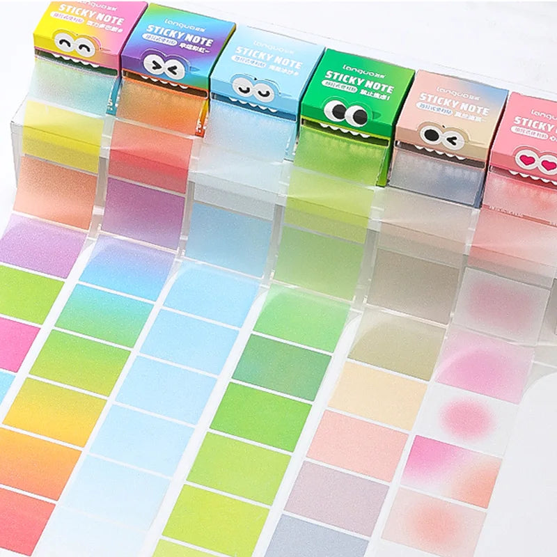 Transparent Pull-Out Sticky Notes Roll