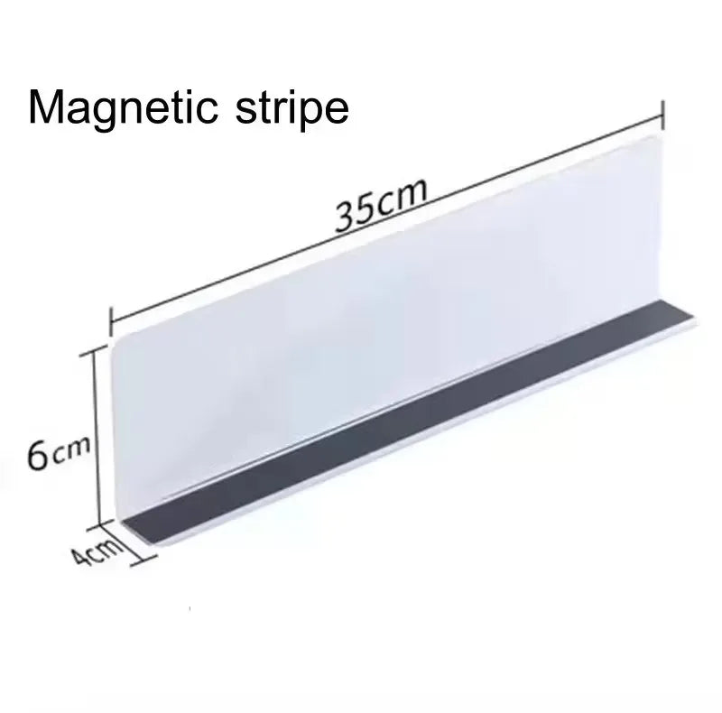Clear PVC Shelf Dividers Organizer