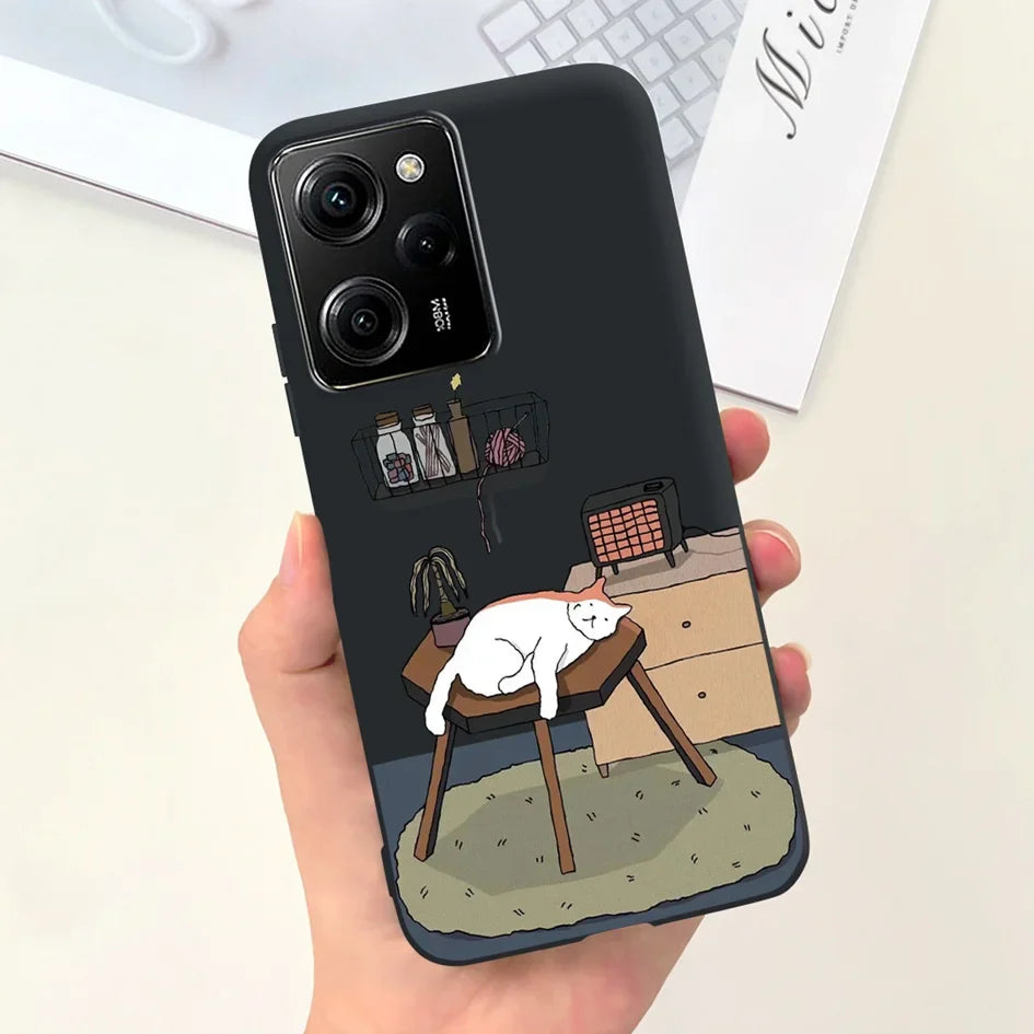 Shockproof Silicone Fashion Pattern, shockproof, silicone, red Mobile