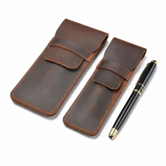 Handmade Leather Pen Case