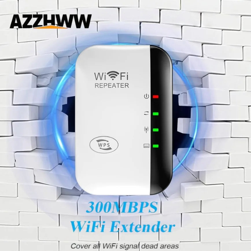 300Mbps WiFi Range Extender with Ethernet Port