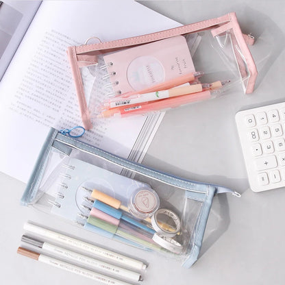 Transparent Large Capacity Pencil Case