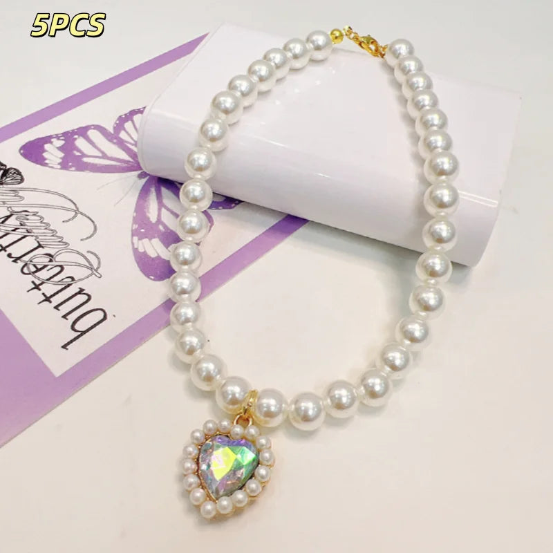 Princess Pearl Pet Collar