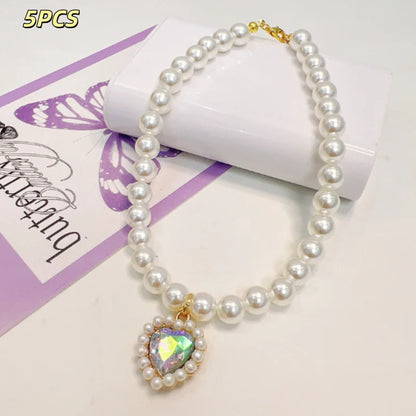Princess Pearl Pet Collar