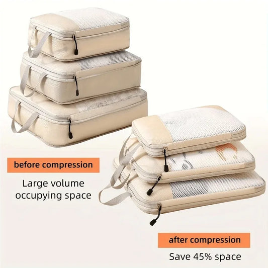 Travel Compression Packing Cube Set