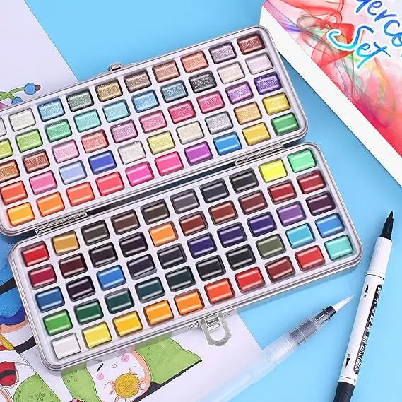 Professional Watercolor Paint Set