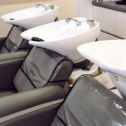 Transparent Salon Chair Back Cover