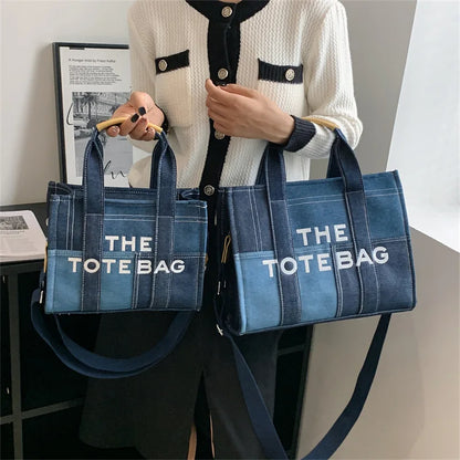 Large Capacity PU Tote Bag