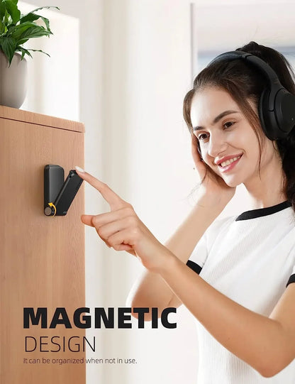 Foldable Adhesive Headphone Holder
