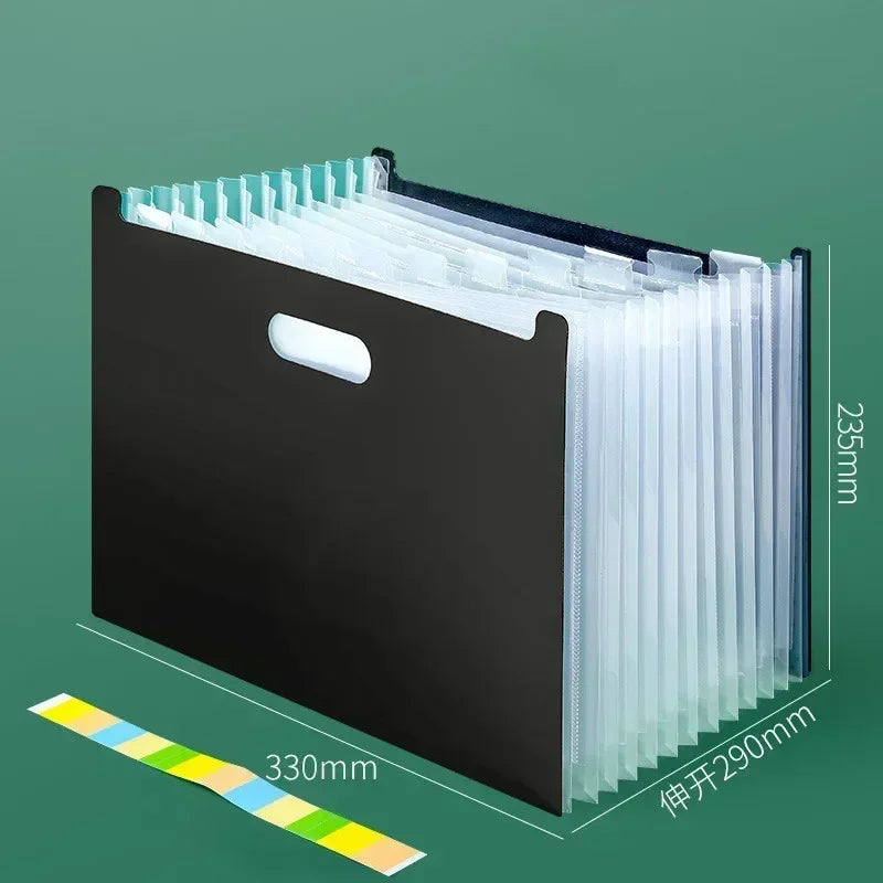 A4 Expanding File Folder with 13 Pockets