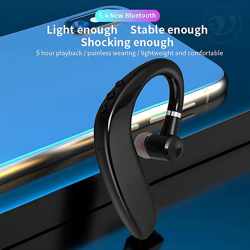 S109 Bluetooth 5.4 Wireless Ear Hook Headset