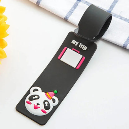 Cute Silicone Luggage Tag