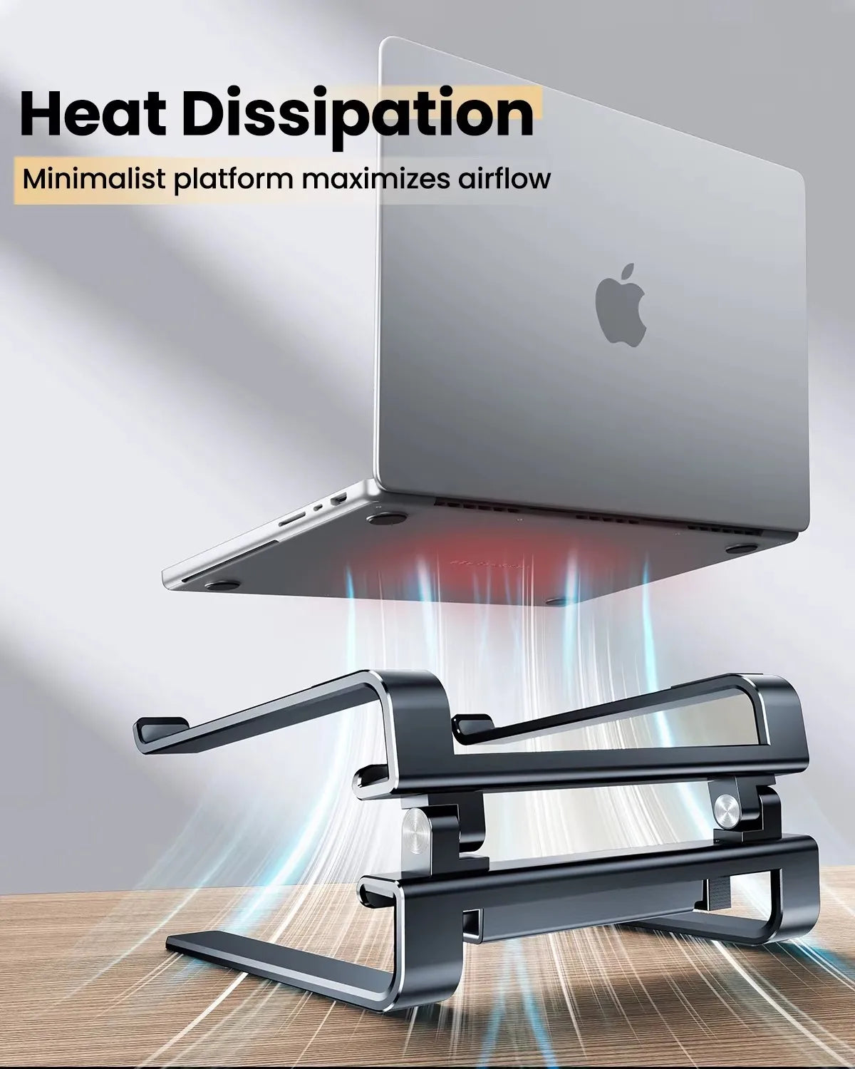 Aluminium Adjustable Laptop Stand