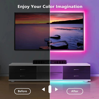 RGB LED Strip Lights with Remote Control
