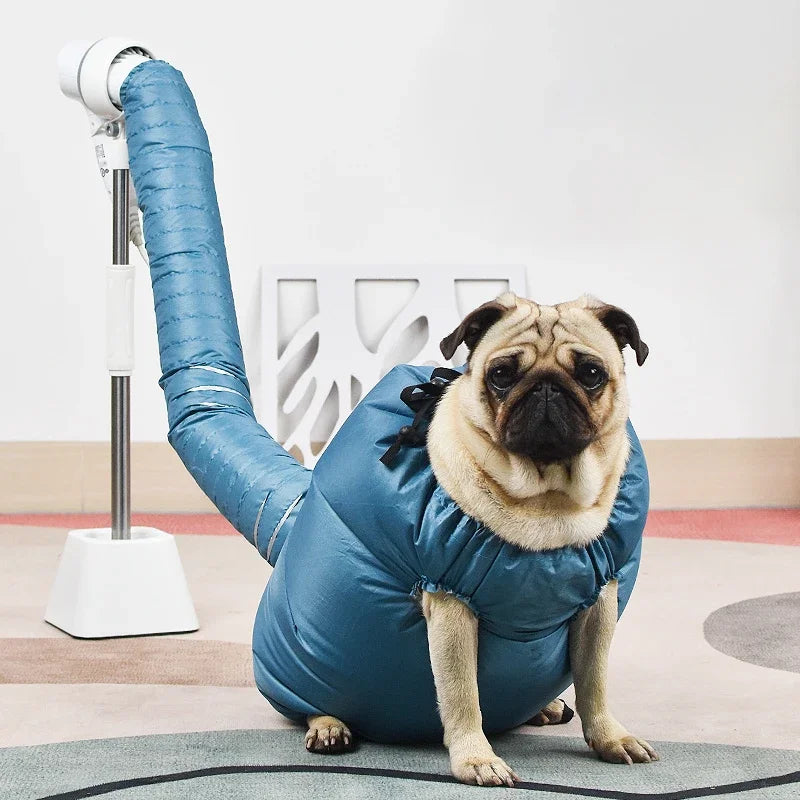 Portable Folding Pet Hair Drying Bag for Dogs & Cats