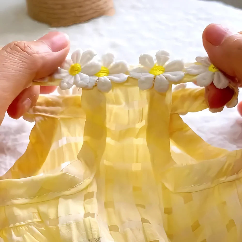 Floral Cat Skirt & Collar