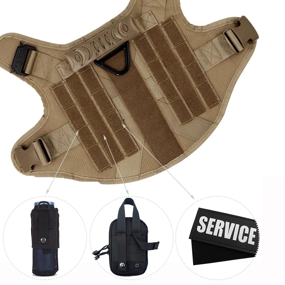 Tactical Dog Training Harness