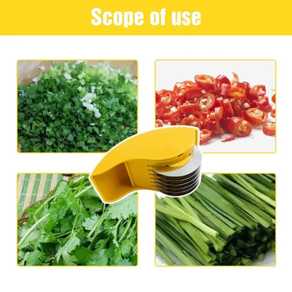 6-Blade Herb Roller Chopper