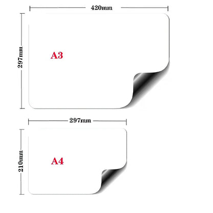 Magnetic Dry Erase Whiteboard for Fridge