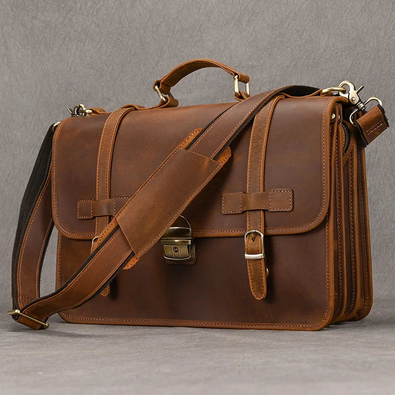 Luxury Leather Briefcase