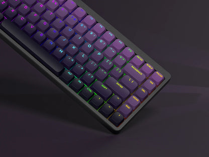 Gradient Purple Low Profile Keycaps