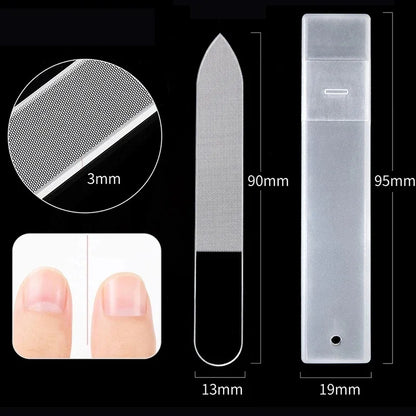 Glass Foot Rasp Heel File for Callus and Hard Skin Removal