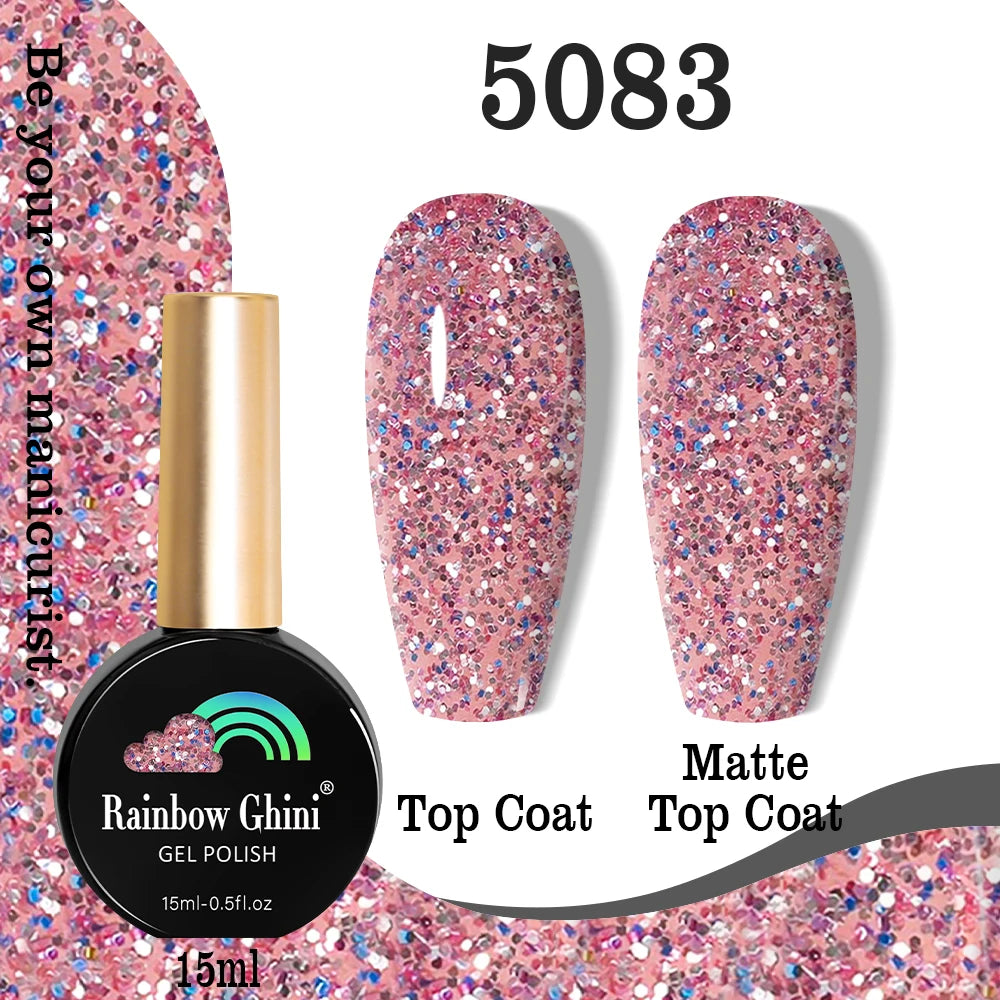 Rainbow Ghini 15ML HEMA & TPO Free Gel Nail Polish