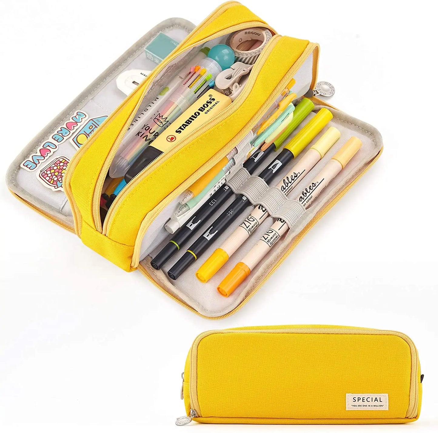 Kawaii Large Capacity Pencil Case