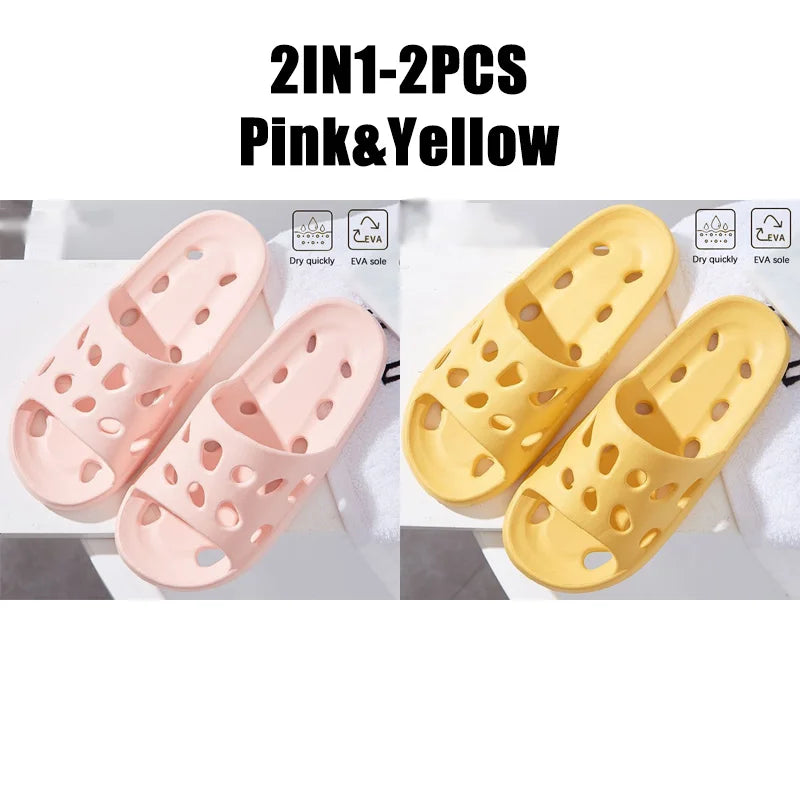 Lightweight Non-Slip Bathroom & Beach Slippers
