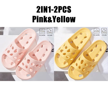 Lightweight Non-Slip Bathroom & Beach Slippers