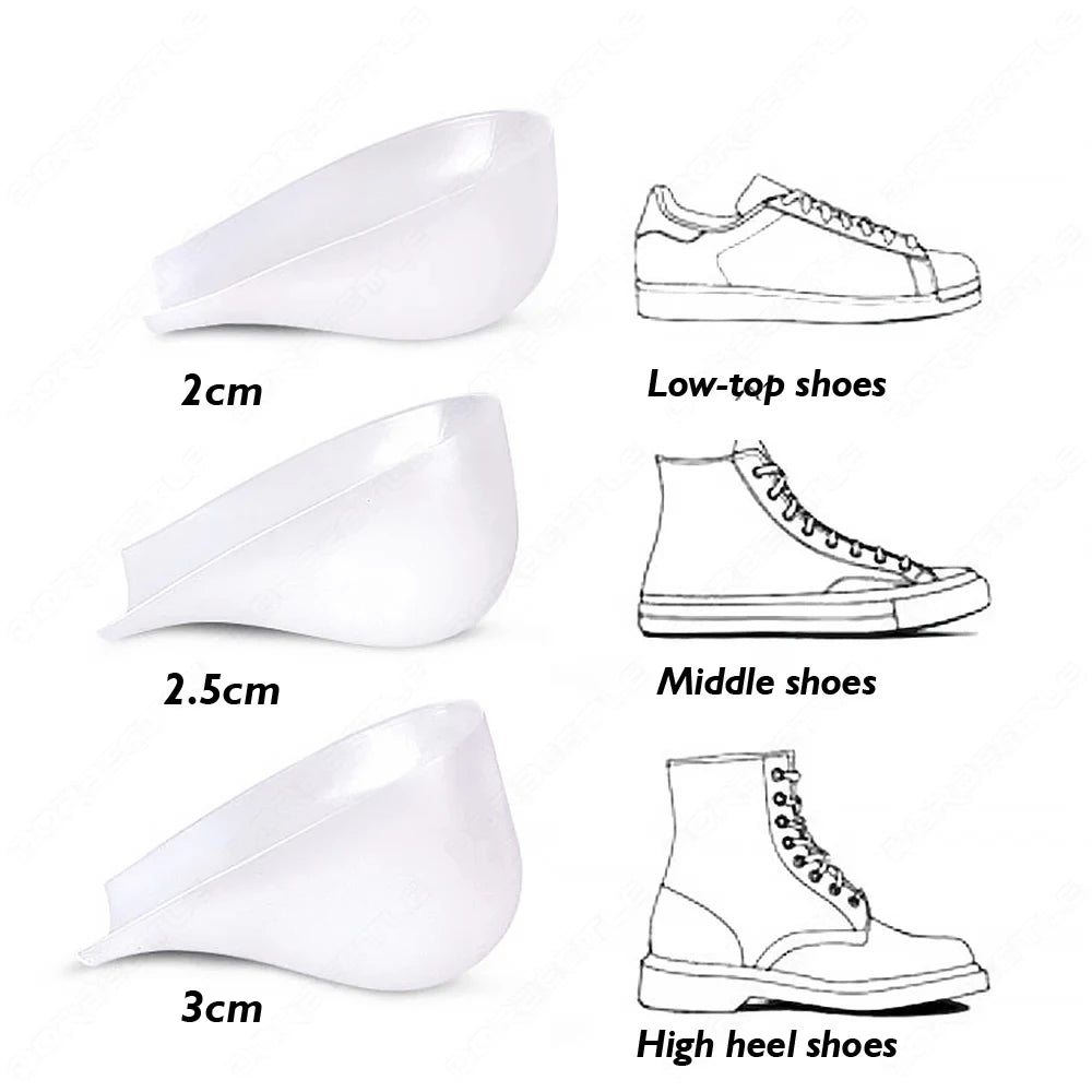 Silicone Height Increase Insoles