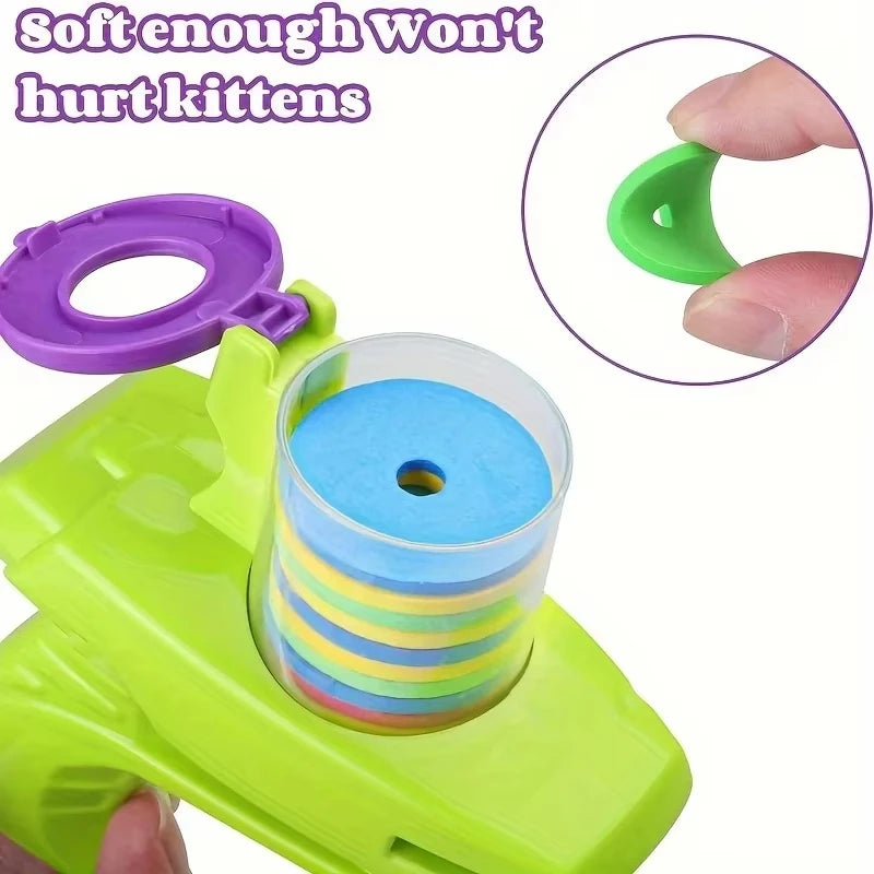 Interactive Foam Disc Launcher Toy