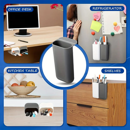 Clip-On Desk Pen Holder Set
