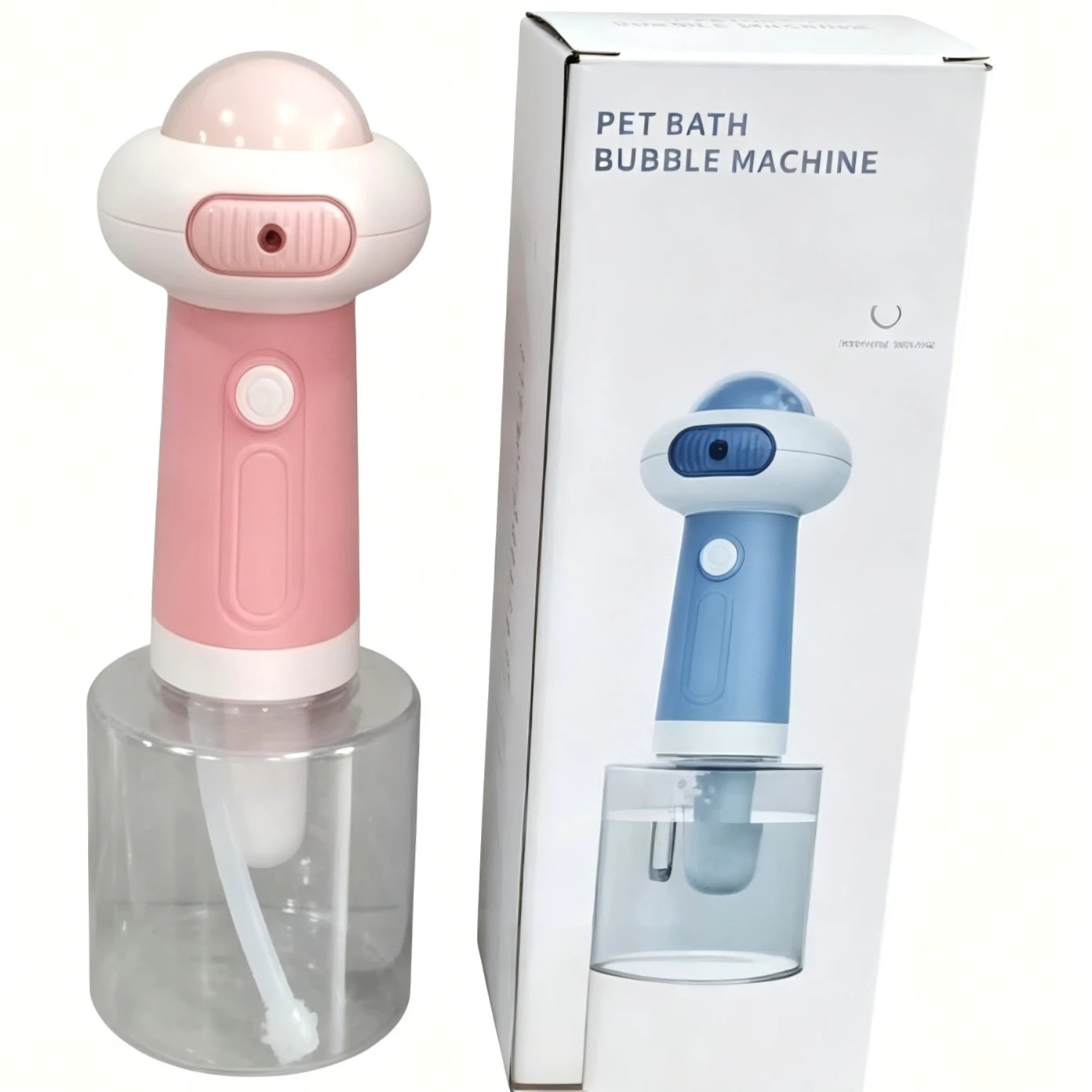 USB Rechargeable Electric Foam Dispenser for Pet Bathing