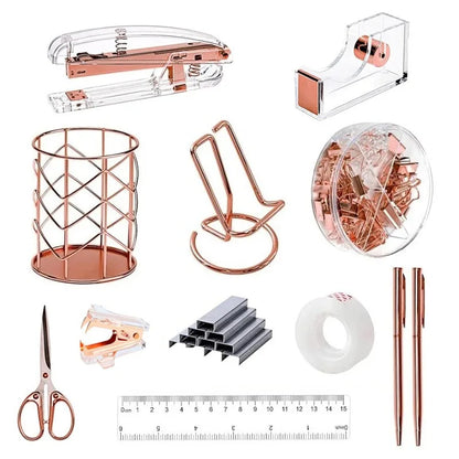Complete Office Supplies Organizer Kit
