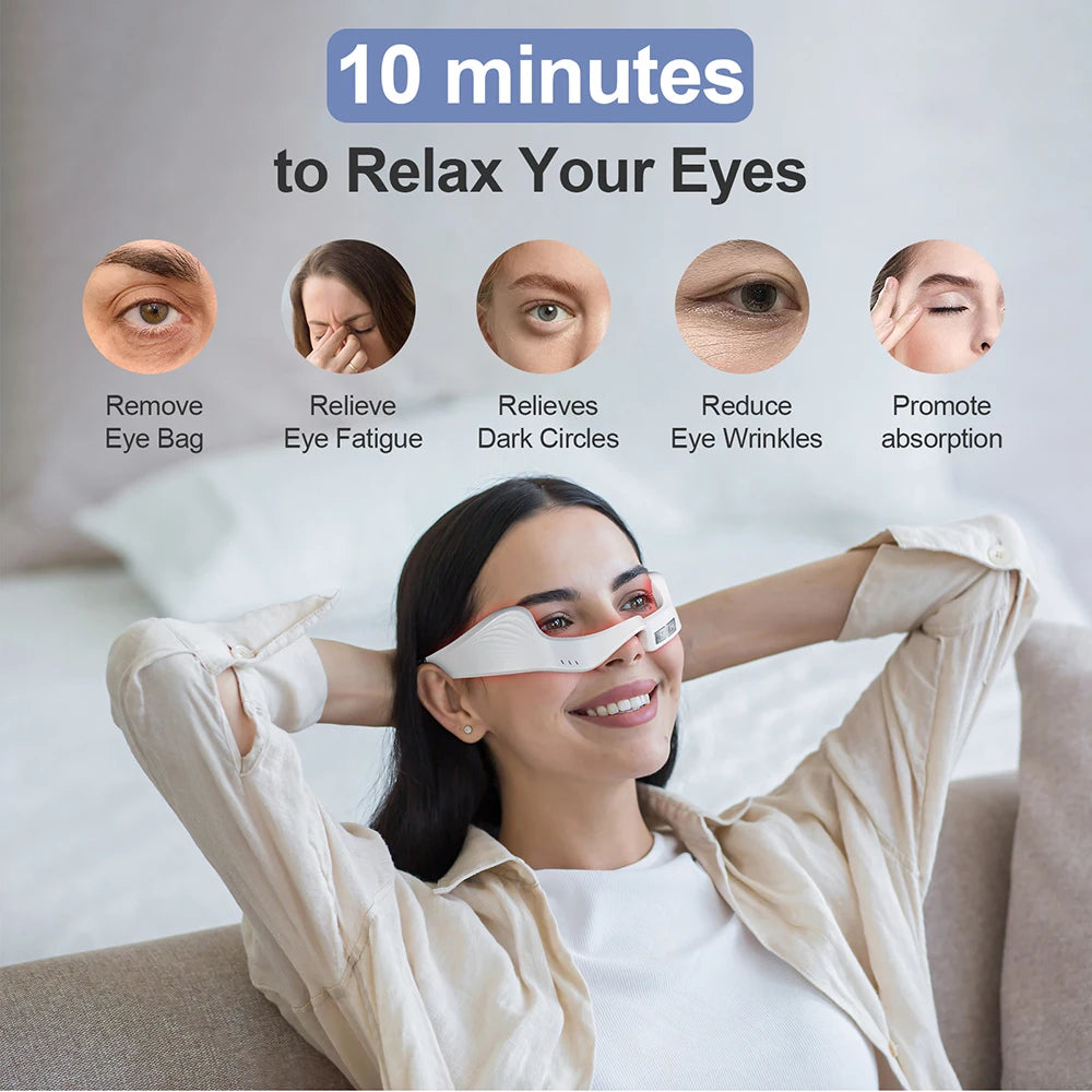 Electric Under-Eye Massager Glasses