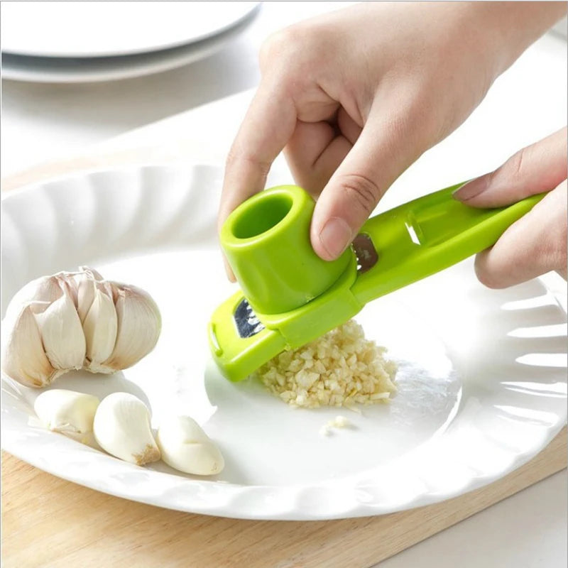 Mini Garlic Press & Grinder