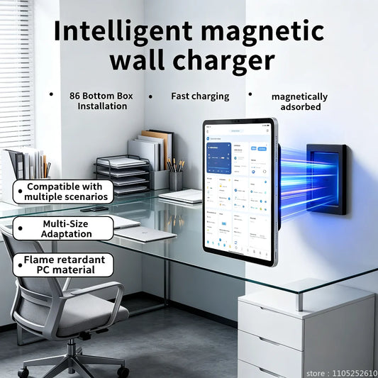 Magnetic Wall Mount Tablet Charging Stand