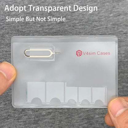 Portable SIM & Memory Card Storage Case