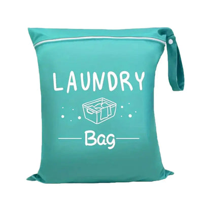 Waterproof Travel Laundry Bag with Hanging Strap