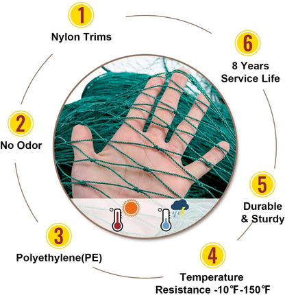 Heavy Duty Garden Protection Netting