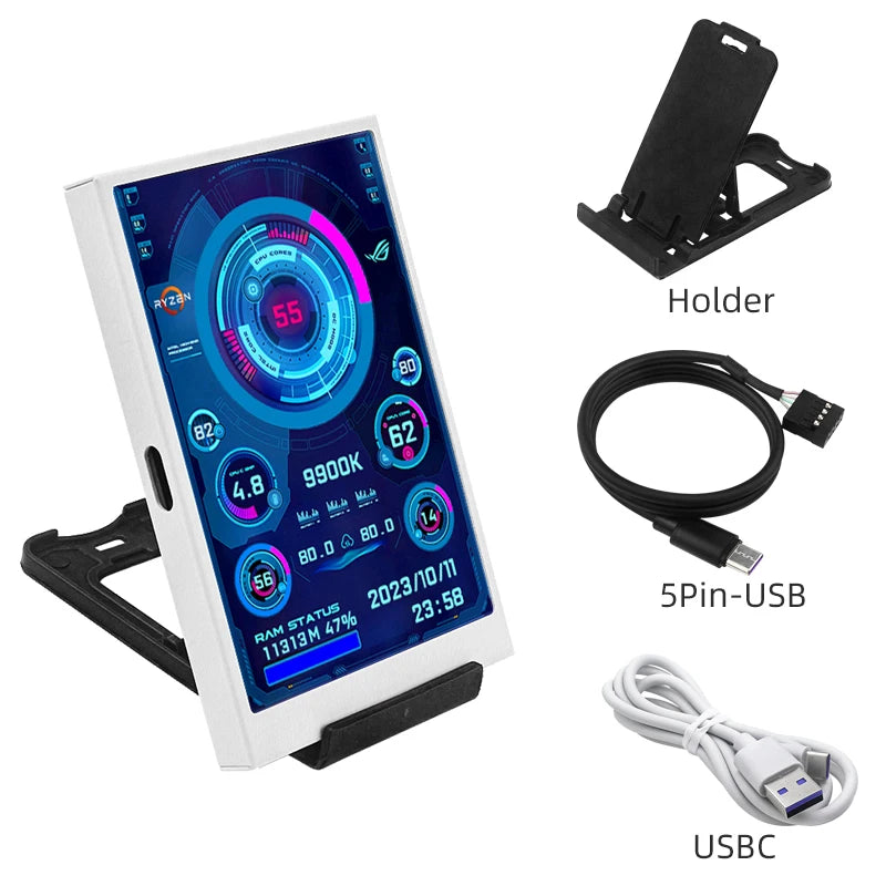 3.5” USB Type-C Secondary System Monitor
