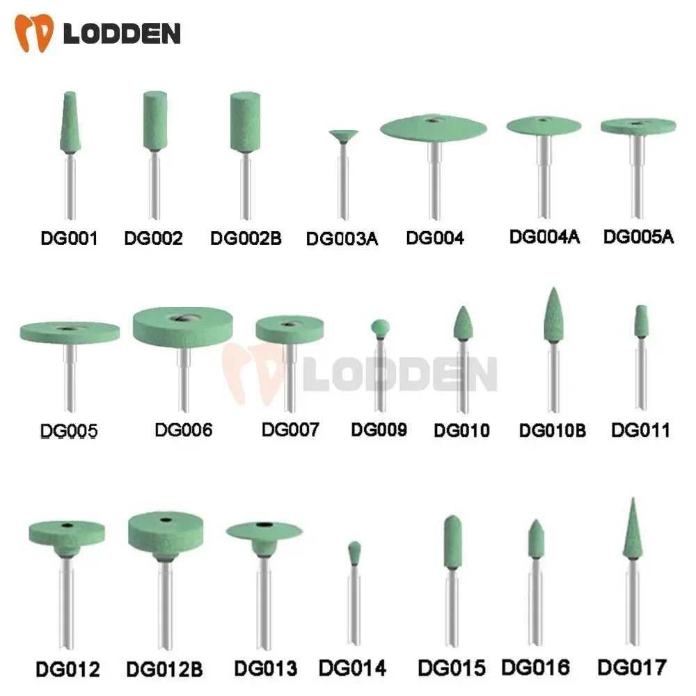 Dental Ceramic Diamond Polishing Burs Set