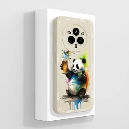 Cute Floral Silicone Case for Realme 14 Pro Series