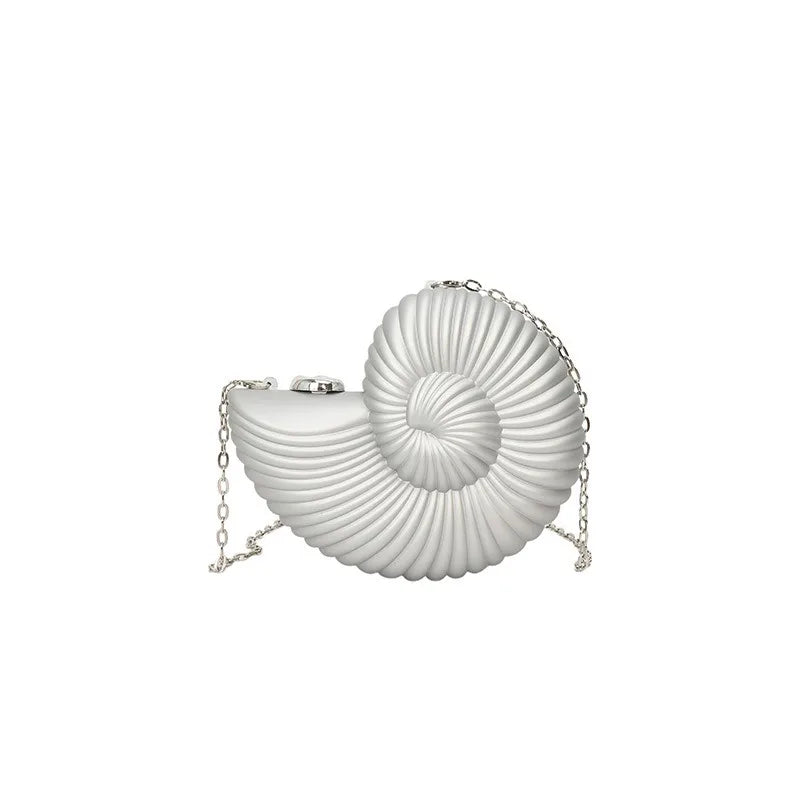 Seashell Acrylic Evening Bag